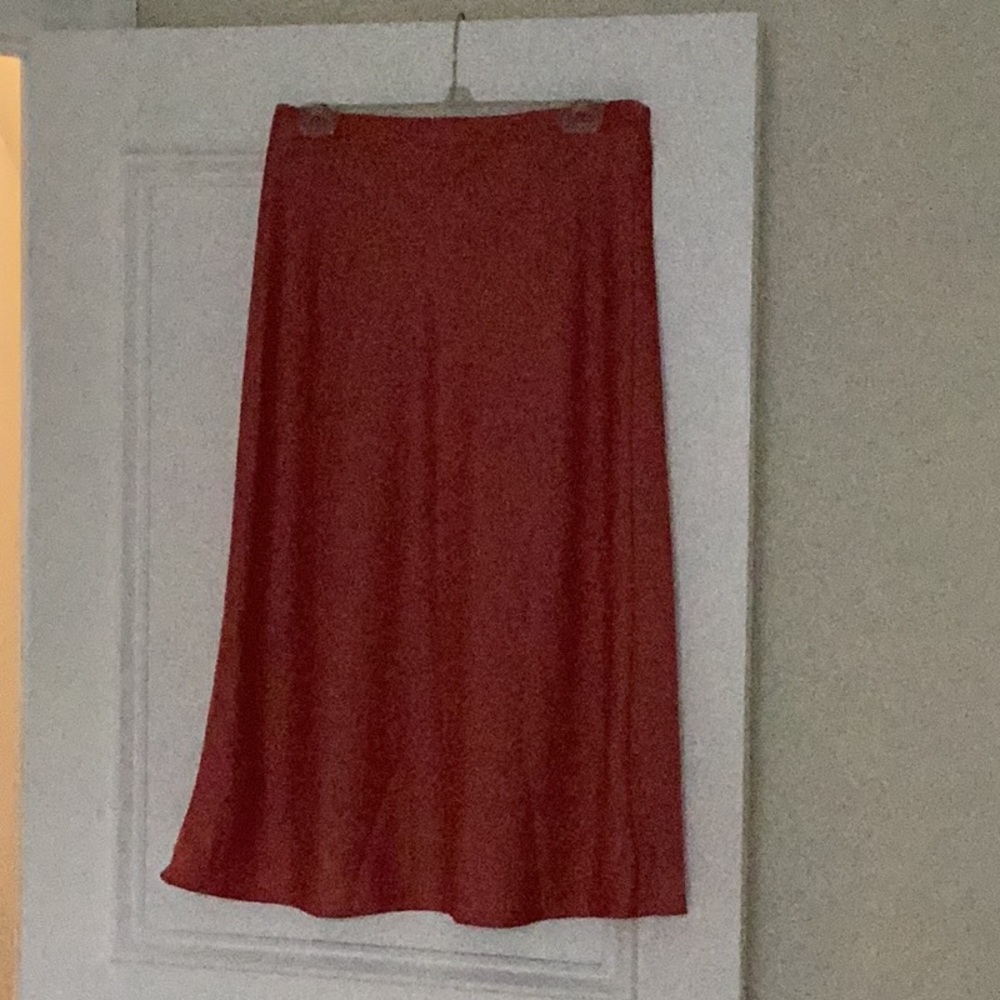 Rachel Zoe skirt, deep peach color.